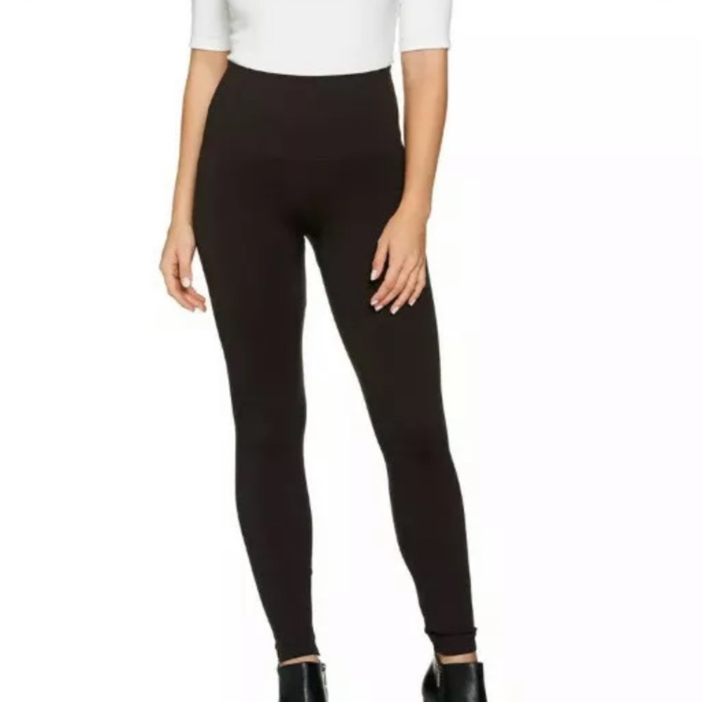 Spanx seamless leggings port espresso brown